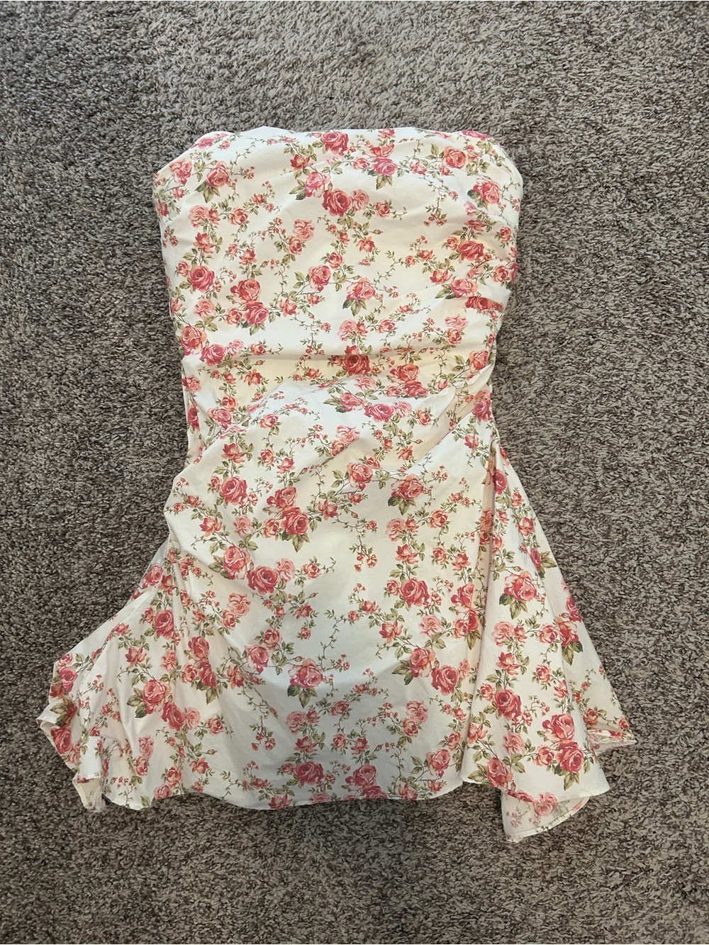 House of CB Jasmine Rose Print Dress